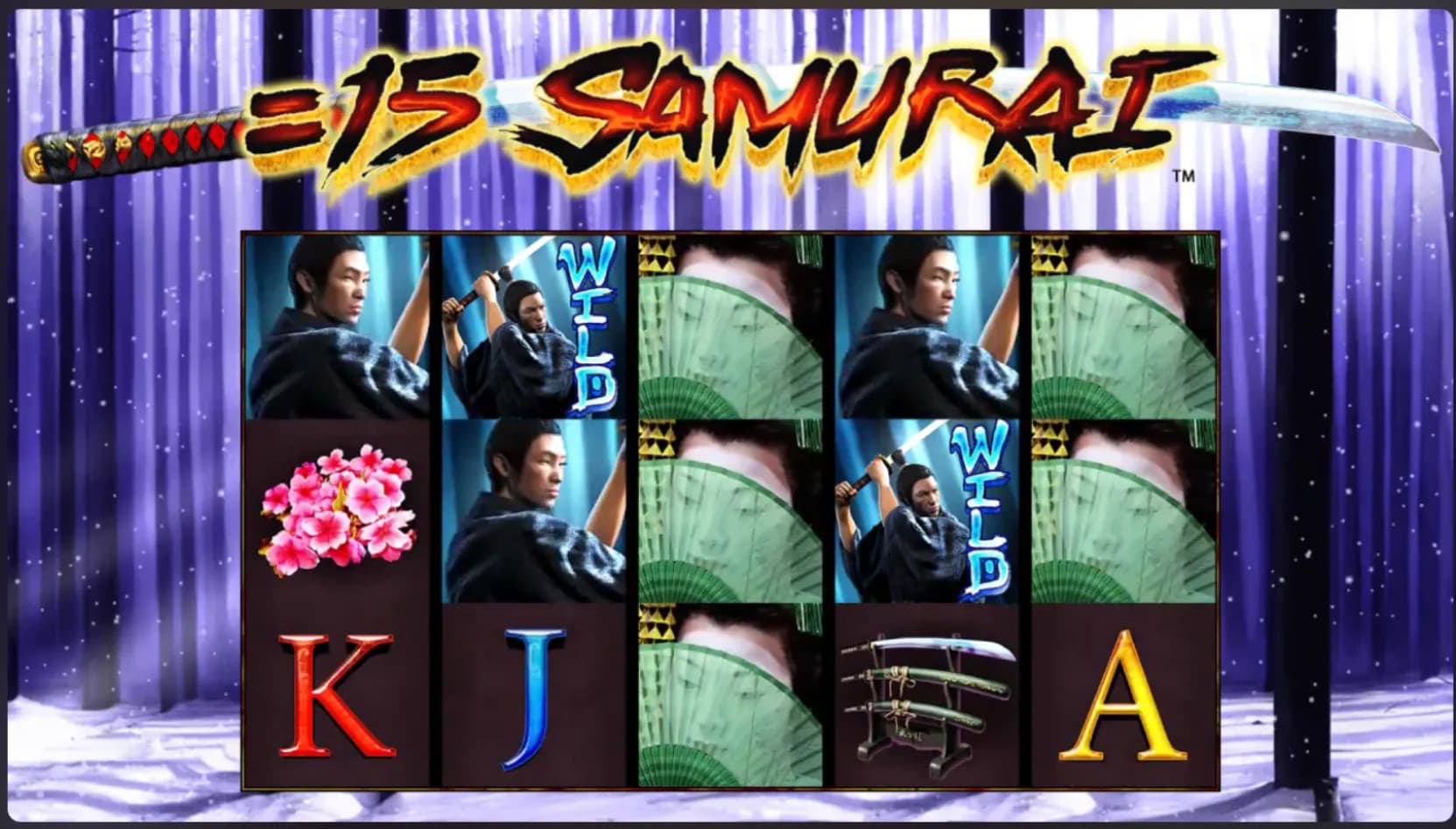 15 Samurai - Blueprint Gaming