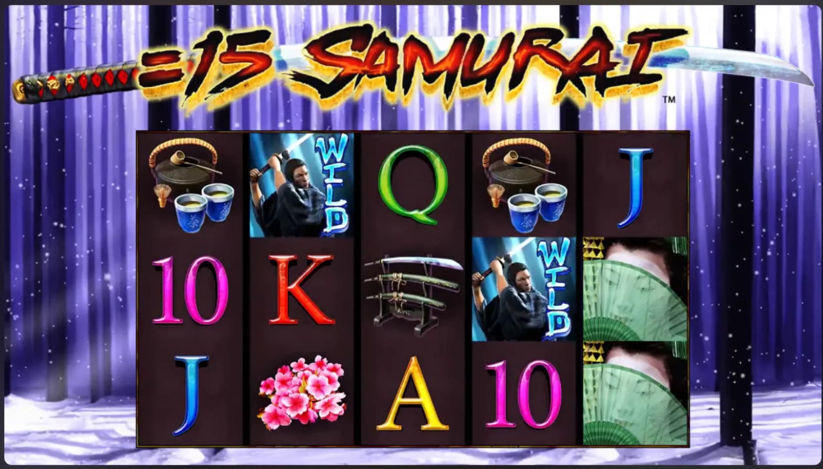 15 Samurai - Blueprint Gaming